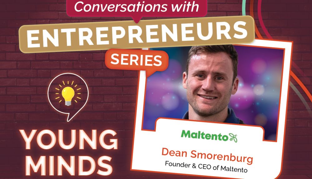 Young Minds Conversations with Entrepreneurs | Dean Smorenburg, Maltento