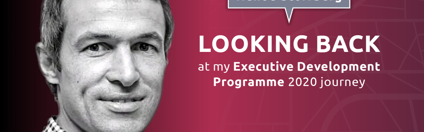 Executive Development Programme (EDP) Feature: Hénoe Stoffberg