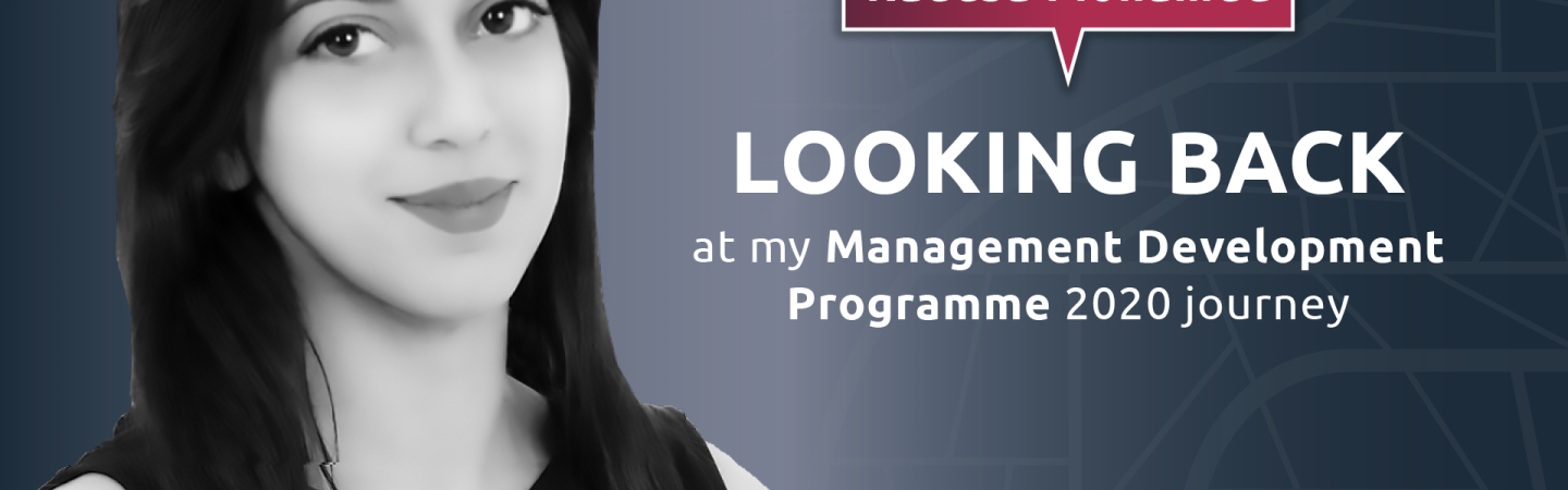 Management Development Programme (MDP) Feature: Raeesa Mohamed