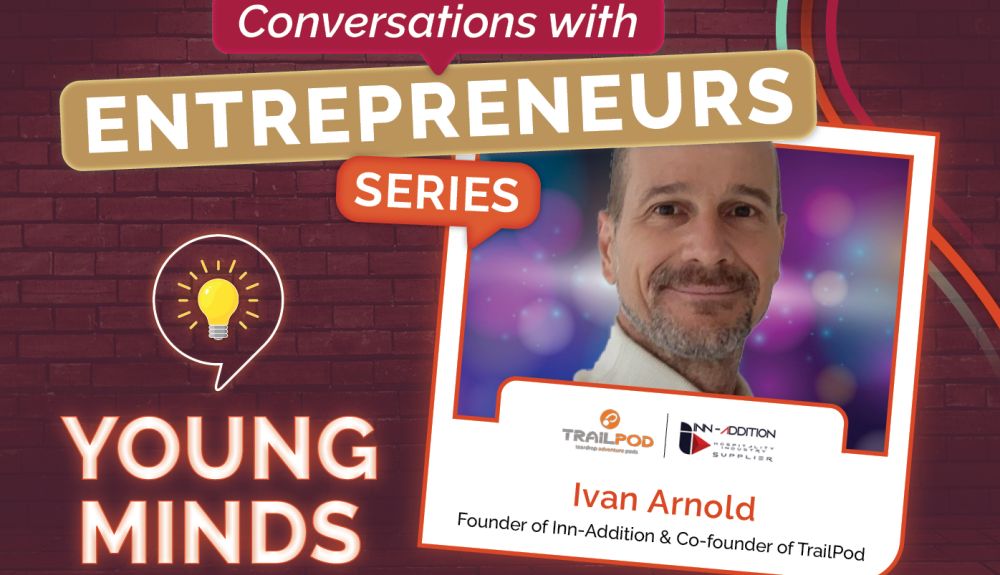 Young Minds Conversations with Entrepreneurs | Ivan Arnold – Trailpod
