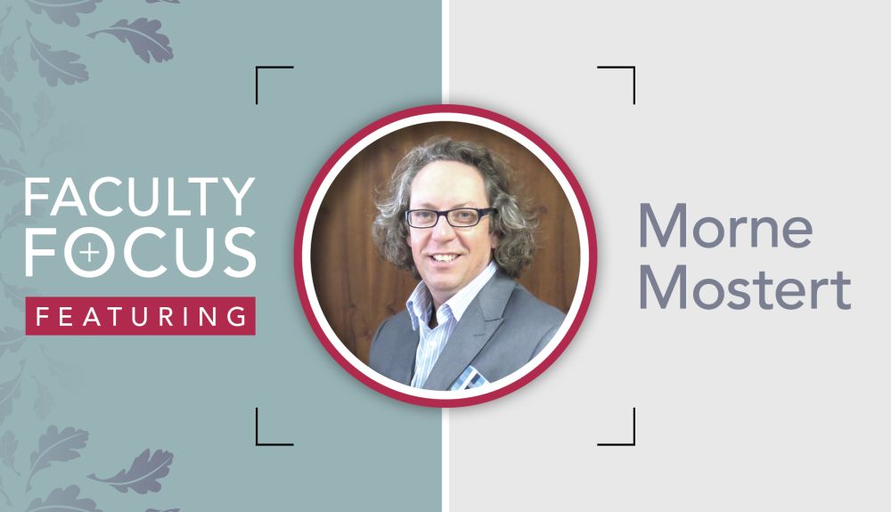 Faculty Focus: Dr Morne Mostert