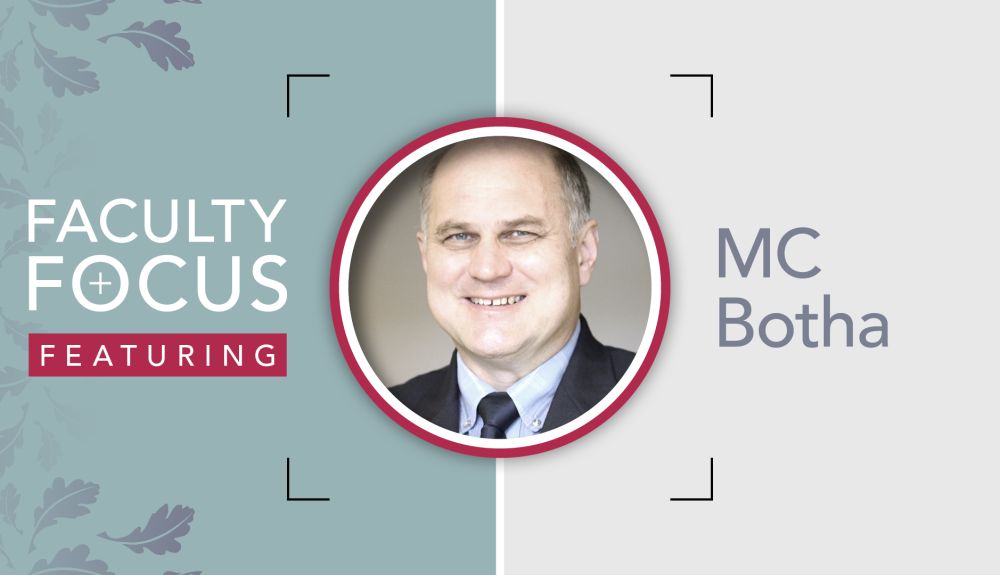 Faculty Focus – MC Botha